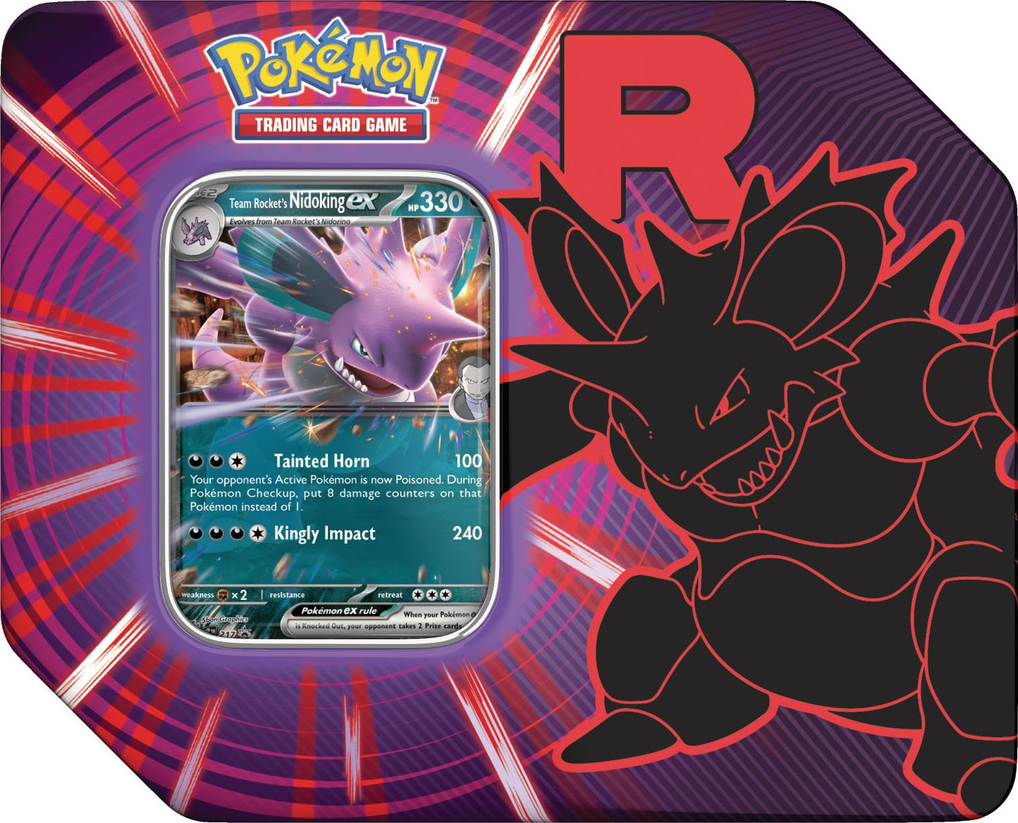 Pokemon TCG Team Rocket Tin (EN)