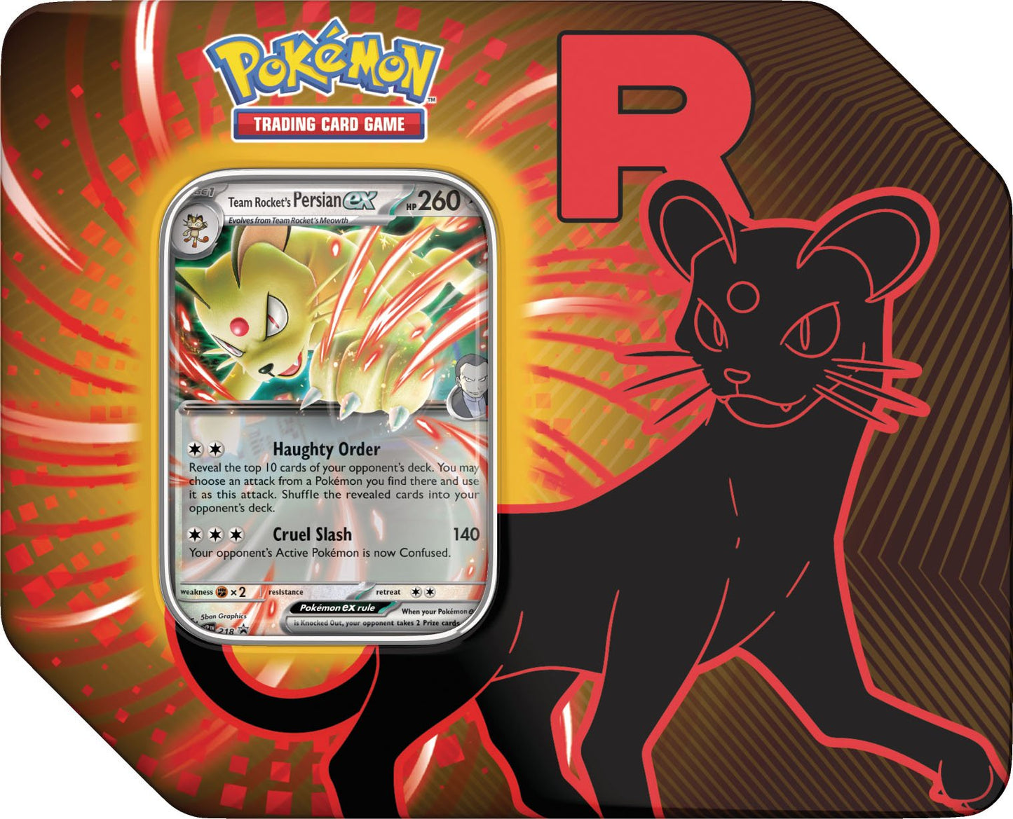 Pokemon TCG Team Rocket Tin (EN)