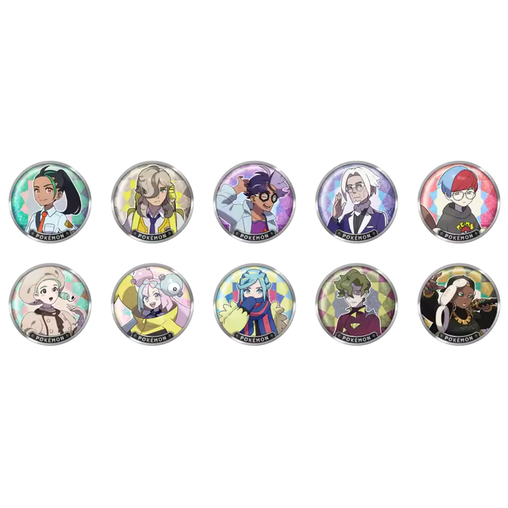 Pokemon TCG Paldea Metal Magnetic Sticker Set (CN)