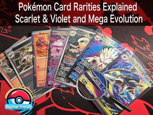 How to Identify Modern Pokémon Card Rarities in Scarlet & Violet and Mega Evolution Sets (English)