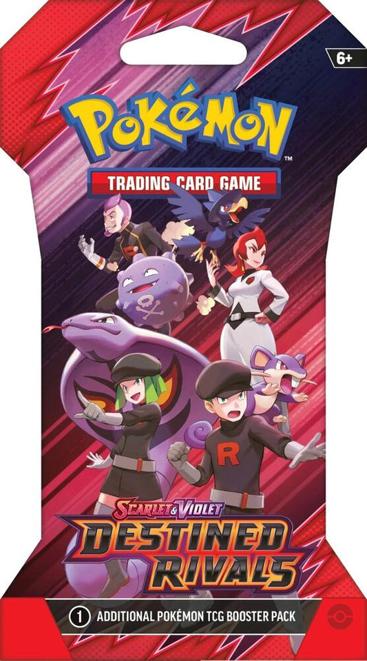 Pokemon TCG Destined Rivals Sleeved Booster Pack (EN) – Scarlet & Violet sv10