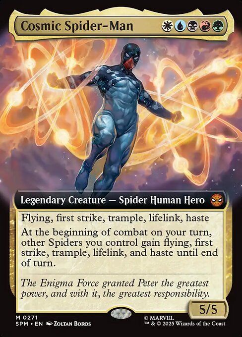 Marvel’s Spider-Man Sleeved Play Booster Pack (SPM) – Magic: The Gathering