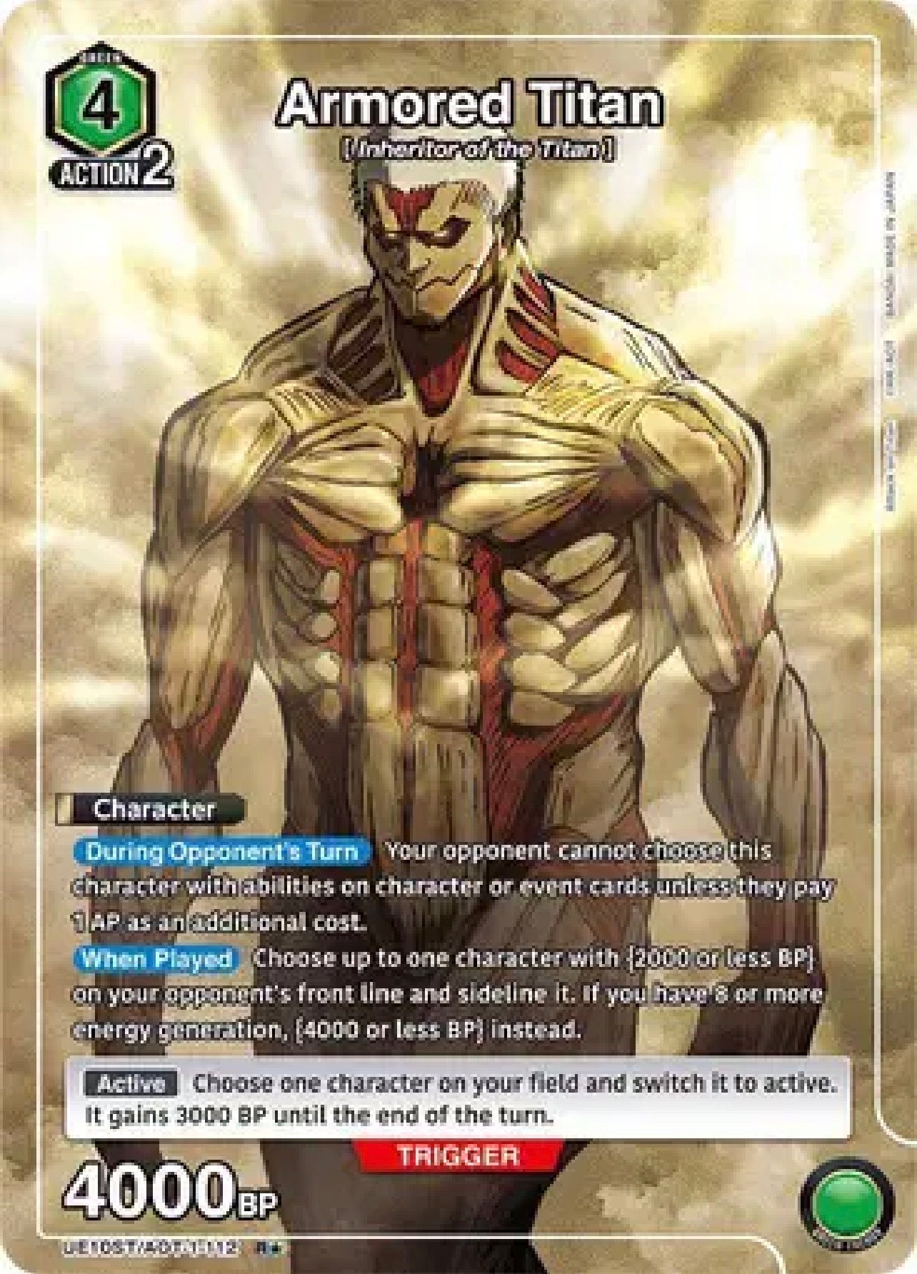Attack on Titan Starter Deck – Union Arena (UE10ST) | Ready-to-Play TCG