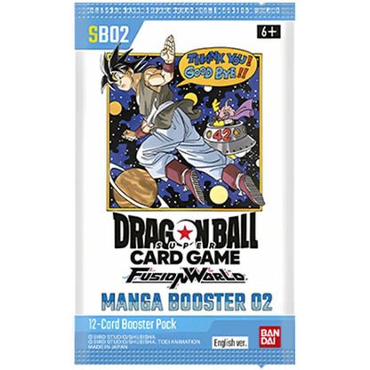 Dragon Ball Z Manga Booster 02 (SB02) – Dragon Ball 40th Anniversary Booster Pack