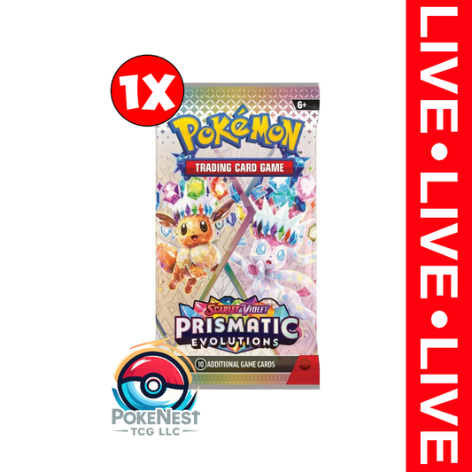 Pokemon TCG Prismatic Evolution Packs (EN)