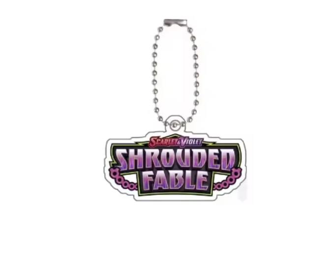 Scarlet & Violet Acrylic Keychain Binder Tags (EN) | Pokémon TCG Organizer