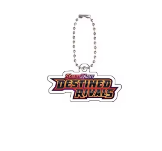 Scarlet & Violet Acrylic Keychain Binder Tags (EN) | Pokémon TCG Organizer
