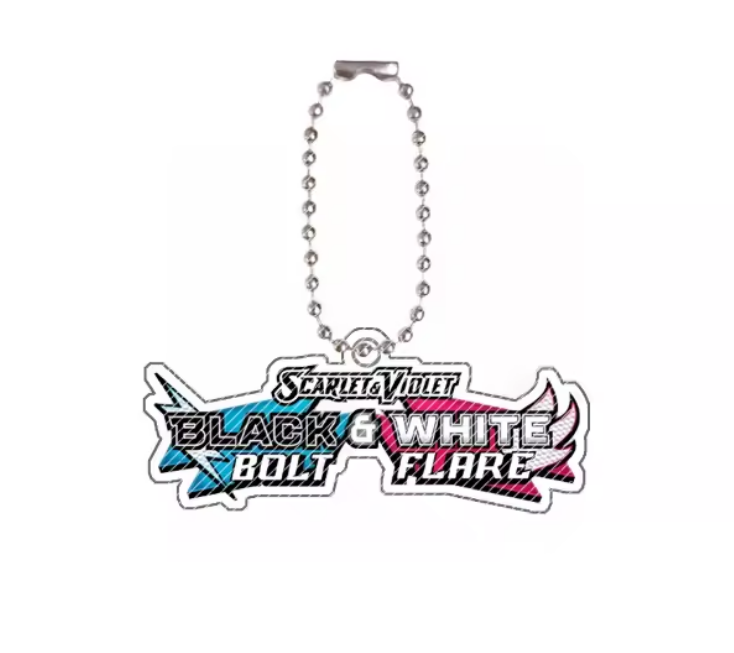Scarlet & Violet Acrylic Keychain Binder Tags (EN) | Pokémon TCG Organizer
