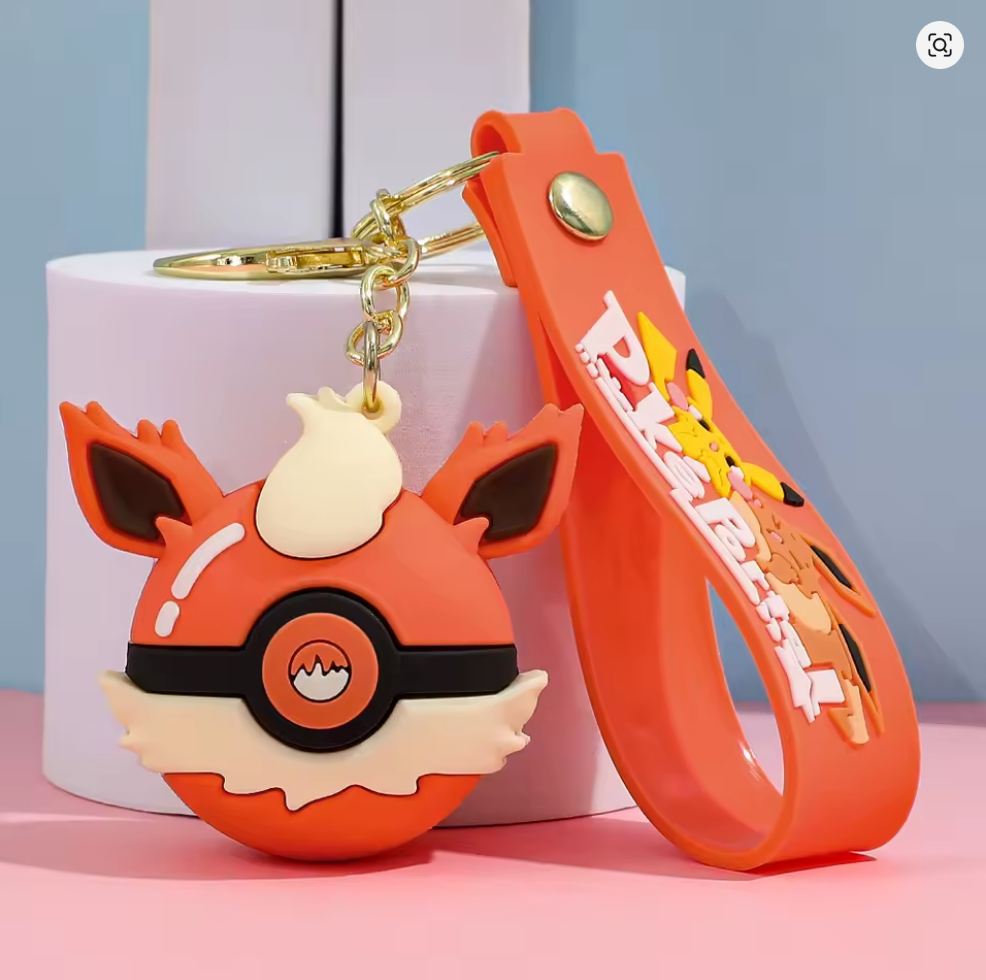 Themed Pokéball Keychains | Pokémon Accessories